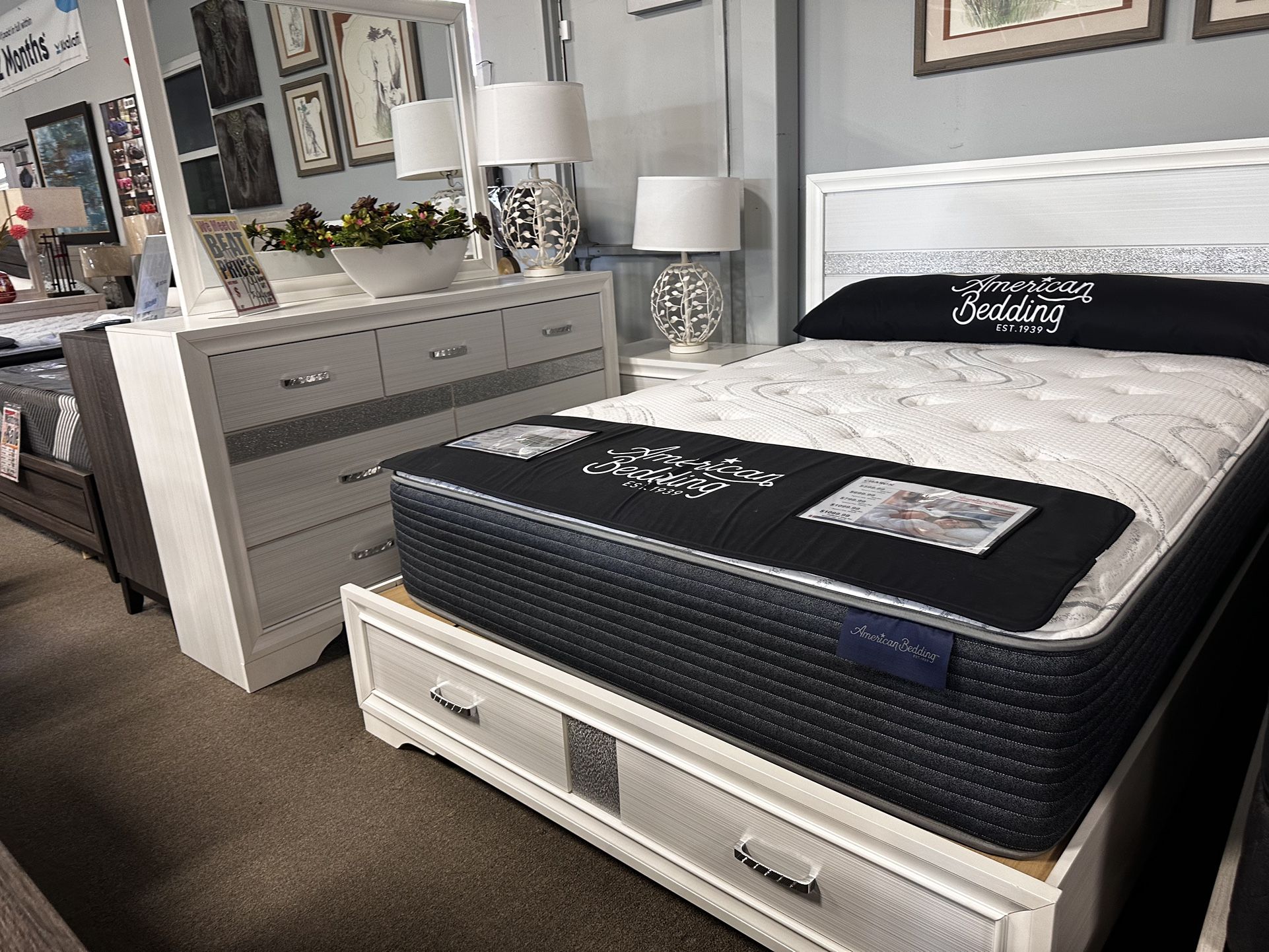 Gorgeous Bedroom Set! $1,199! Easy Financing! ✅📲🚨 