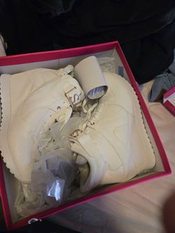 Size 10 wedged sneakers