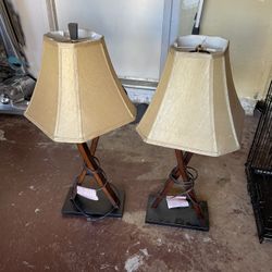 Set Of Two Lamps