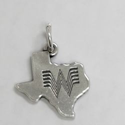 James Avery Whataburger® texas silver Charm