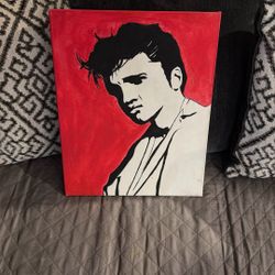 Elvis Handmade Painting 