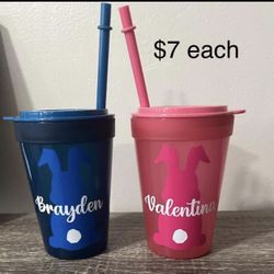 Personalized Easter Cups
