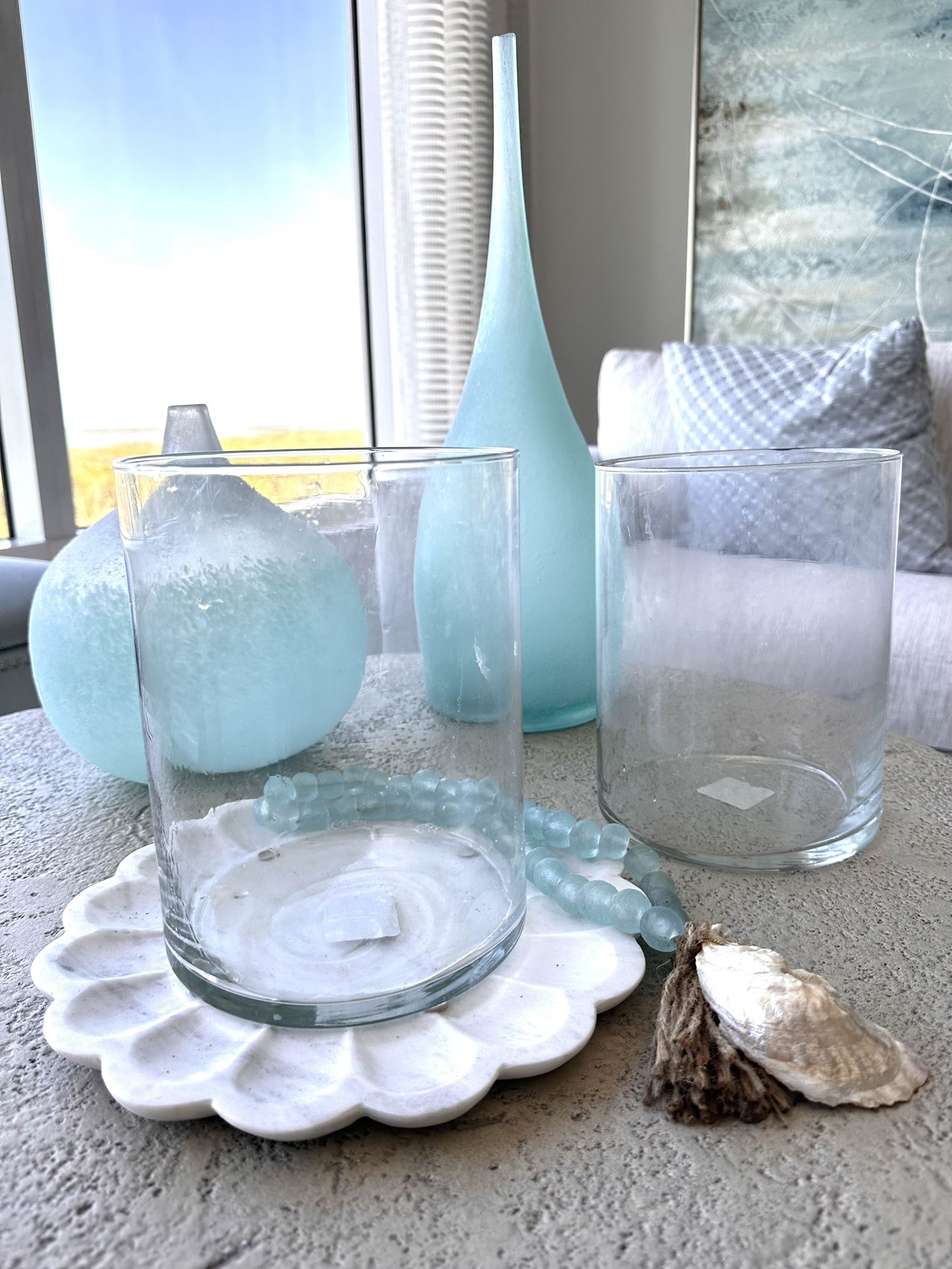 Glass Cylinder Vases $12 Each 