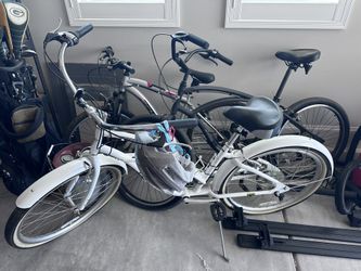 Electra Bikes White and Black Set