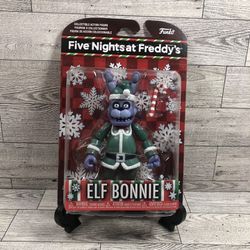 Five Nights At Freddy’s Holiday Bonnie Elf Action Figure 
