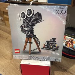 Lego Disney Walt Disney Tribute Camera 43230 Disney Fan Building Set, Celebrate Disney 100 with a Collectible Piece Perfect for Play and Display, Make