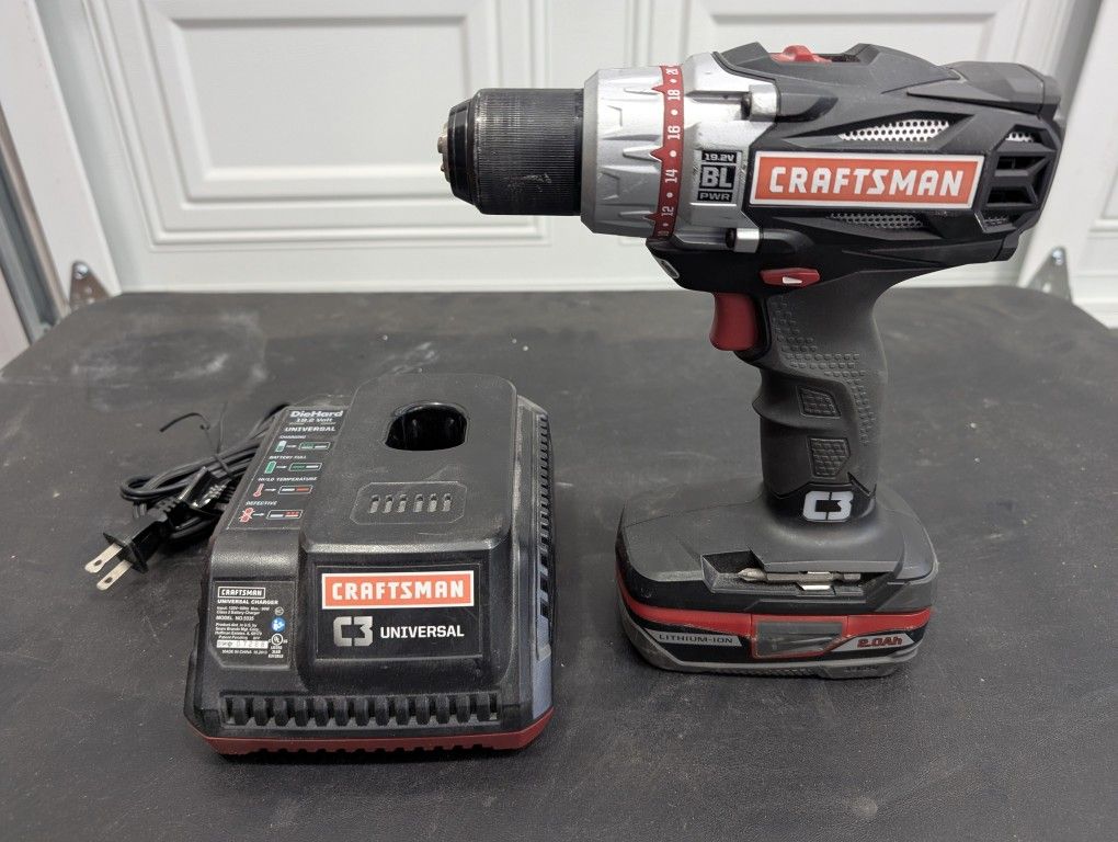 Craftsman 19.2v Brushless Drill Driver
