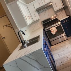 islands with waterfall