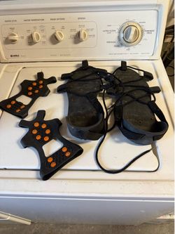 2 Sets Crampons Crampon Snow Ice BOTH SETS FOR