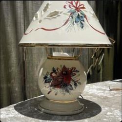 Cardinal Candle Lamp