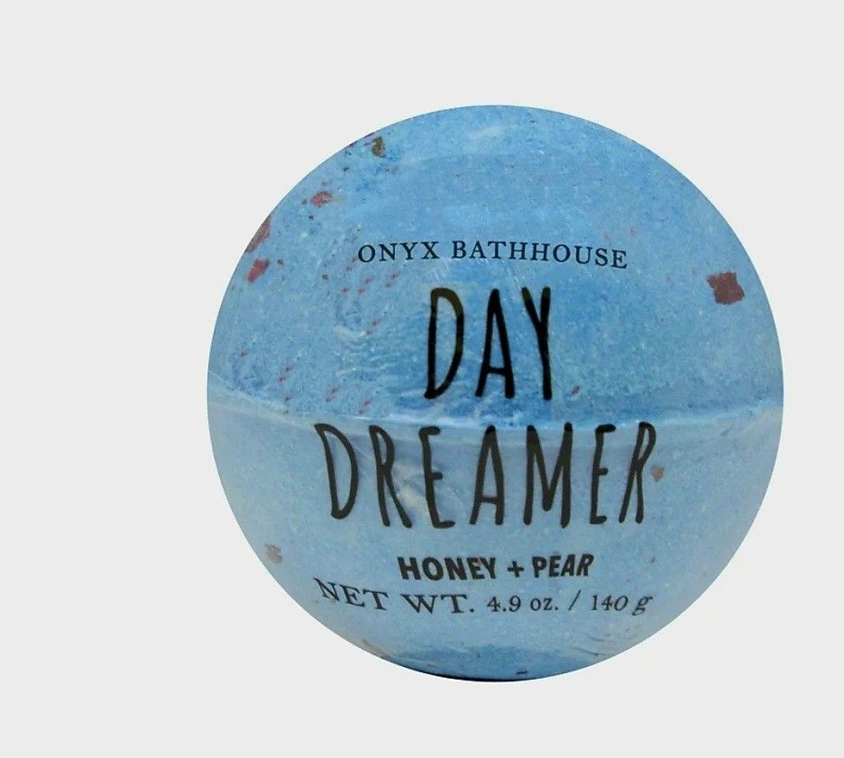Onyx Bathhouse Day Dreamer Honey & Pear Bath Bomb