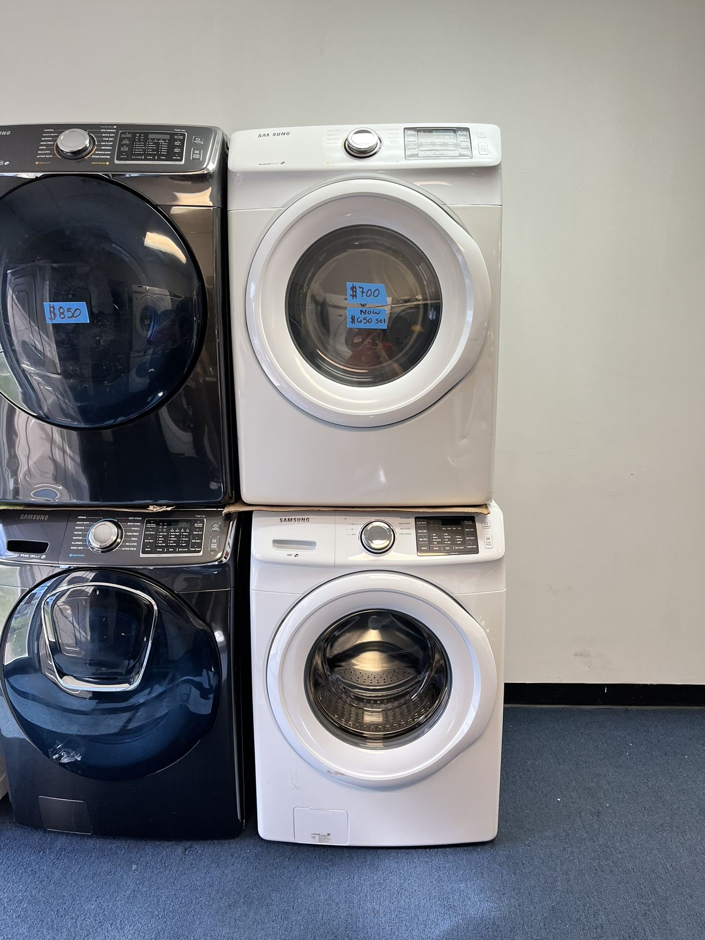Samsung Electric Front Load Washer & Dryer Set