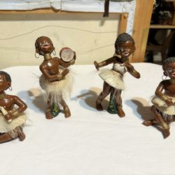antique Tribal doll ceramic