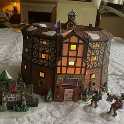 Spectacular Dept 56 Old Globe Theatre