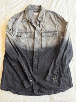 Ksubi Ombre Denim Button-Down Shirt
