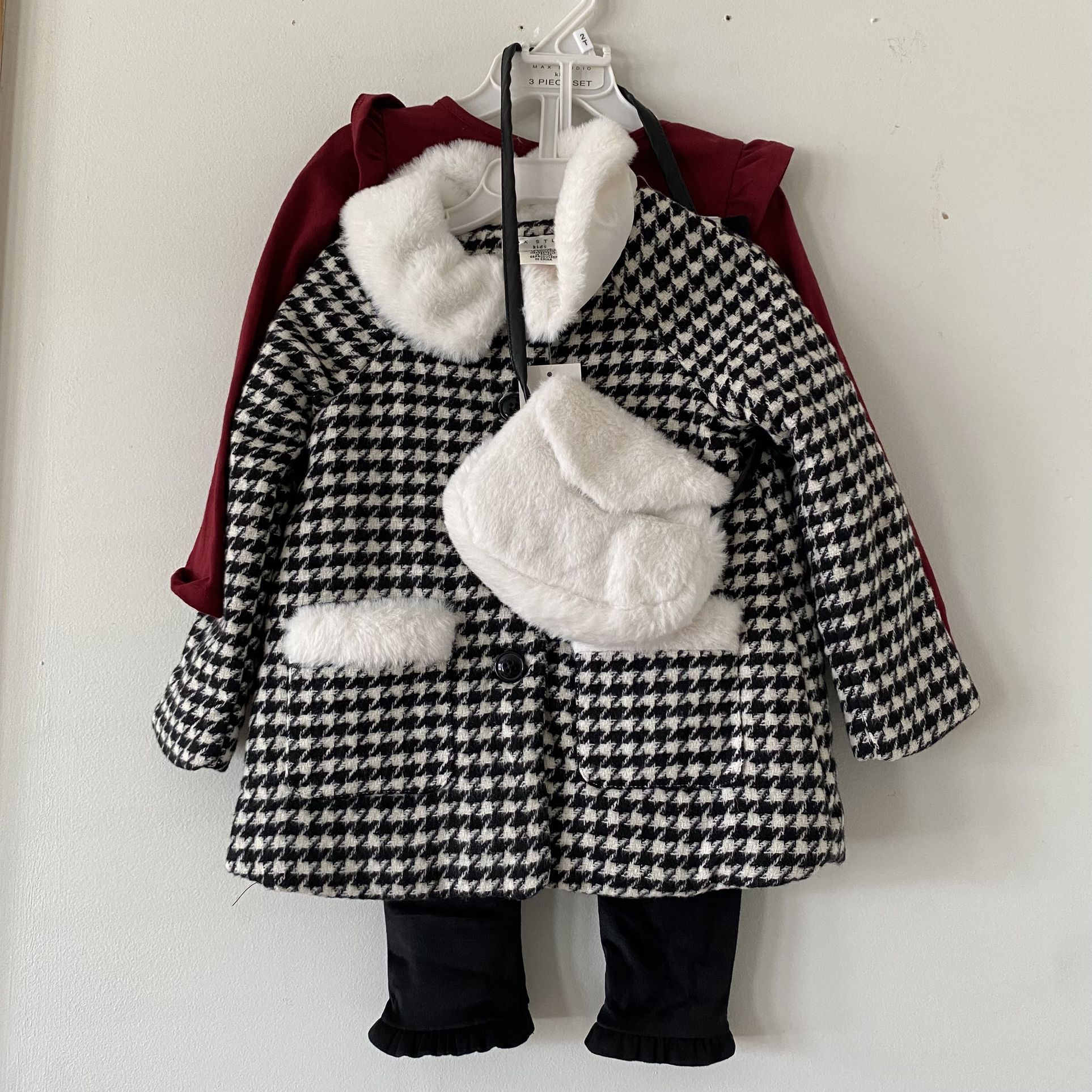 Max Studio 3-Piece Girls Set Size 2T. NWT