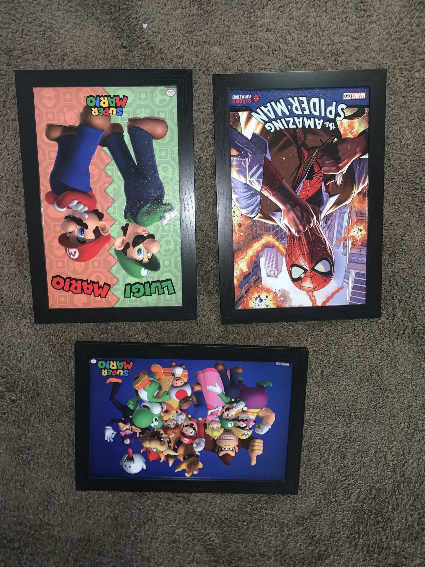 Mario & Spider-Man Pictures