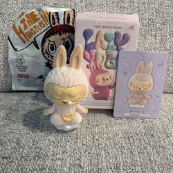 Pop Mart Labubu The Monsters Lazy Yoga Series Zone Out Authentic Purchased from Pop Mart