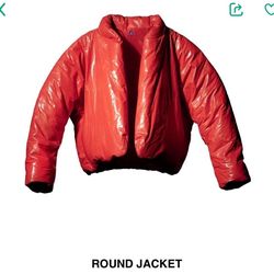 Brand New Red YZY XL Gap Puffer Jacket