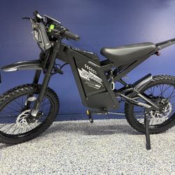 GT-2000 Electric Dirt Bike for Adults, Electric Motorcycle with 48V-30AH, Max 37MPH and 80+ Miles Range Ebike, Conquer Mountain and Rough Terrains