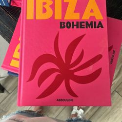Ibiza bohemia coffee table Book