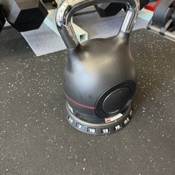 New adjustable kettlebell 3.5lb to 22.5lb. New in box $80