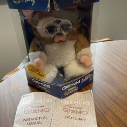 1999 GREMLINS GIZMO FURBY  ELECTRONIC INTERACTIVE TIGER HASBRO OPEN BOX