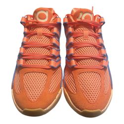 Nike KD Basketball Sneakers Orange Blue