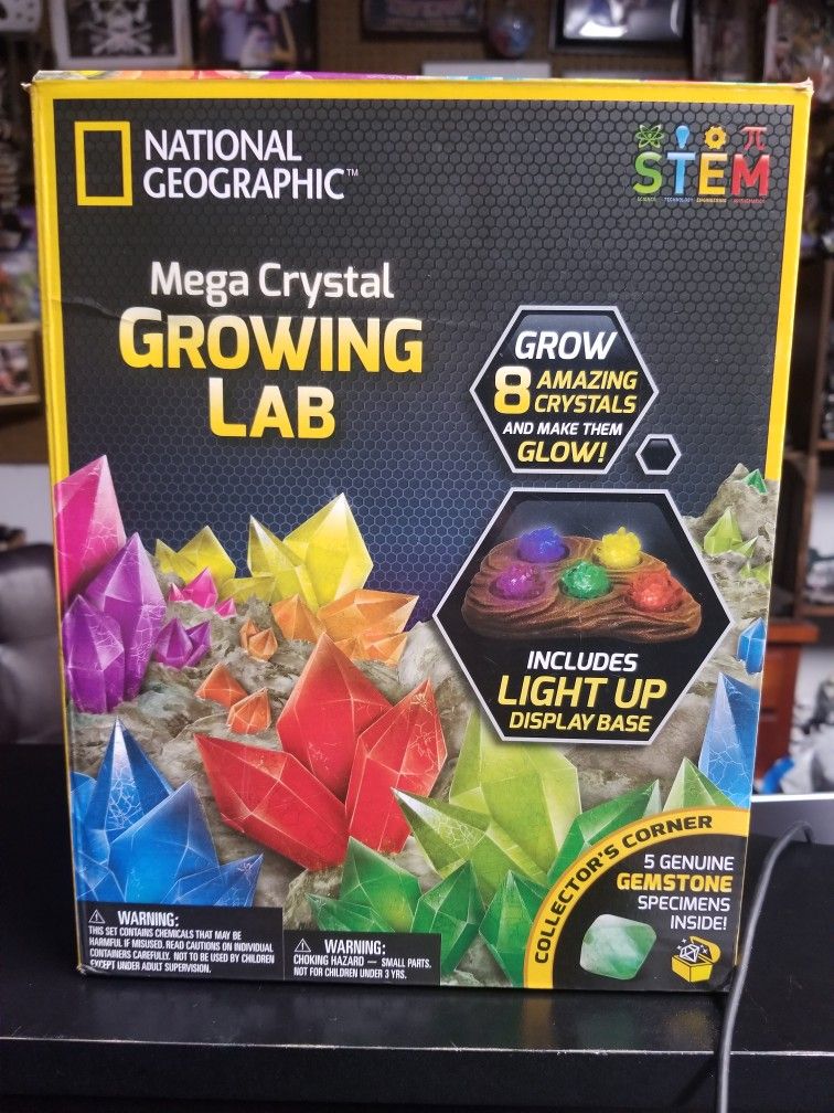 National Geographic Mega Crystal Growing Lab
