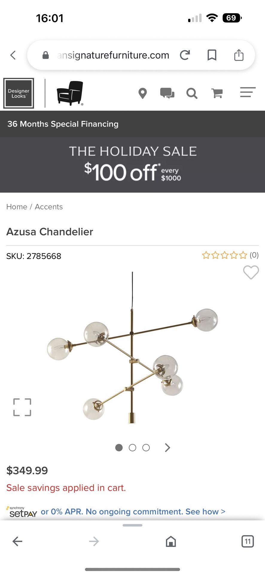 Brand new Celling Light $150
