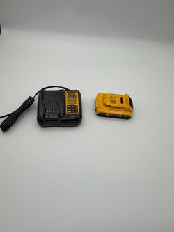 DeWalt 20V Lithium Ion Battery and Charger