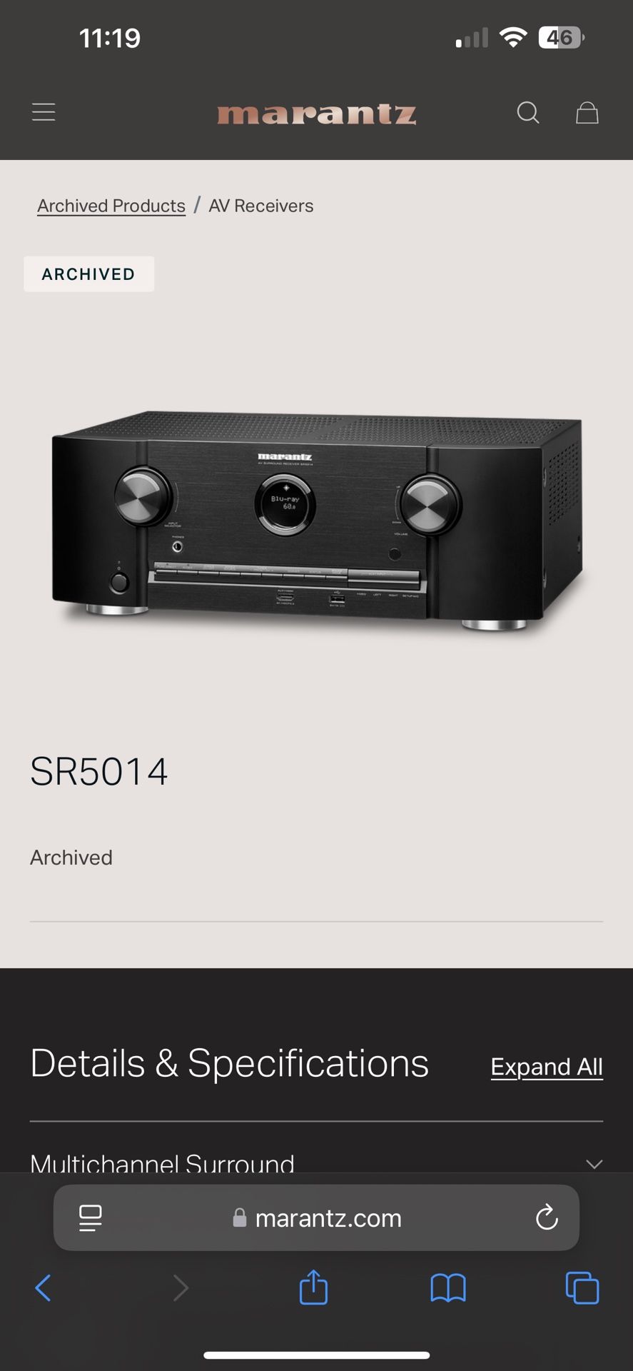 Marantz Receiver