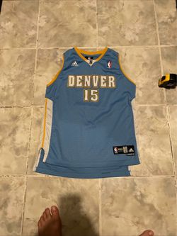 Carmelo Anthony Basketball Jersey Denver Nuggets Adidas Youth Boys SZ L(14-16)