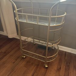 *PENDING* Better Homes & Gardens Fitzgerald 2-tier Bar Cart
