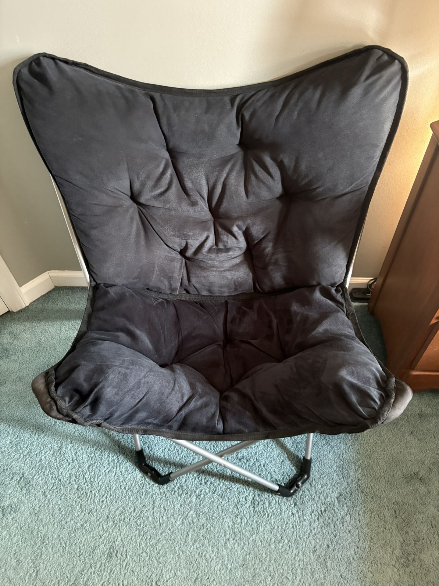 Memory Foam Butterfly Chair