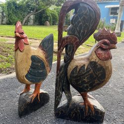 Rooster And Hen