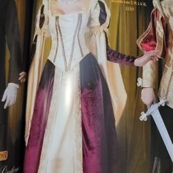 Women's Renaissance, princess Halloween costume.