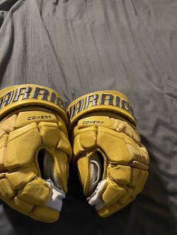 New Warrior Covert QRE Las Vegas Golden Knights Pro Stock Hockey gloves - Size 13