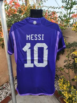 Messi Soccer Jersey Argentina Authentic 3 Star Player Version for Sale in  Hayward, CA - OfferUp