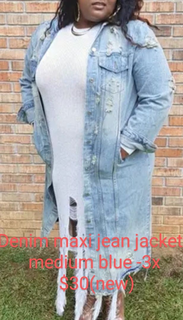 Maxi Denim Dress
