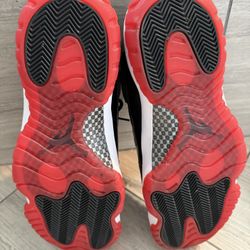 Air Jordan 11 Retro Low 'Bred' Red&Black Size 14