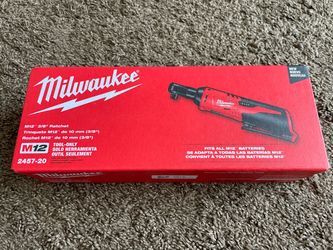 Milwaukee M12 FUEL 12-Volt Lithium-Ion Brushless Cordless High Speed 3/8 in. Ratchet (Tool-Only)