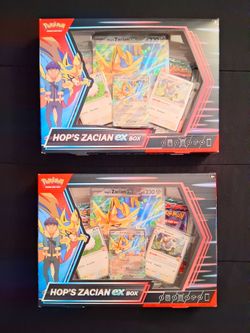 Pokemon Hop's Zacian Ex Box