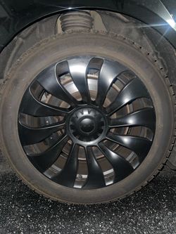 Tesla 19” winter wheels & tires.  Set of 4
