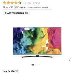 LG SUPER UHD 4K HDR Smart LED TV - 65" Class (64.5" Diag)