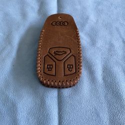 Leather Key Fob Case Cover