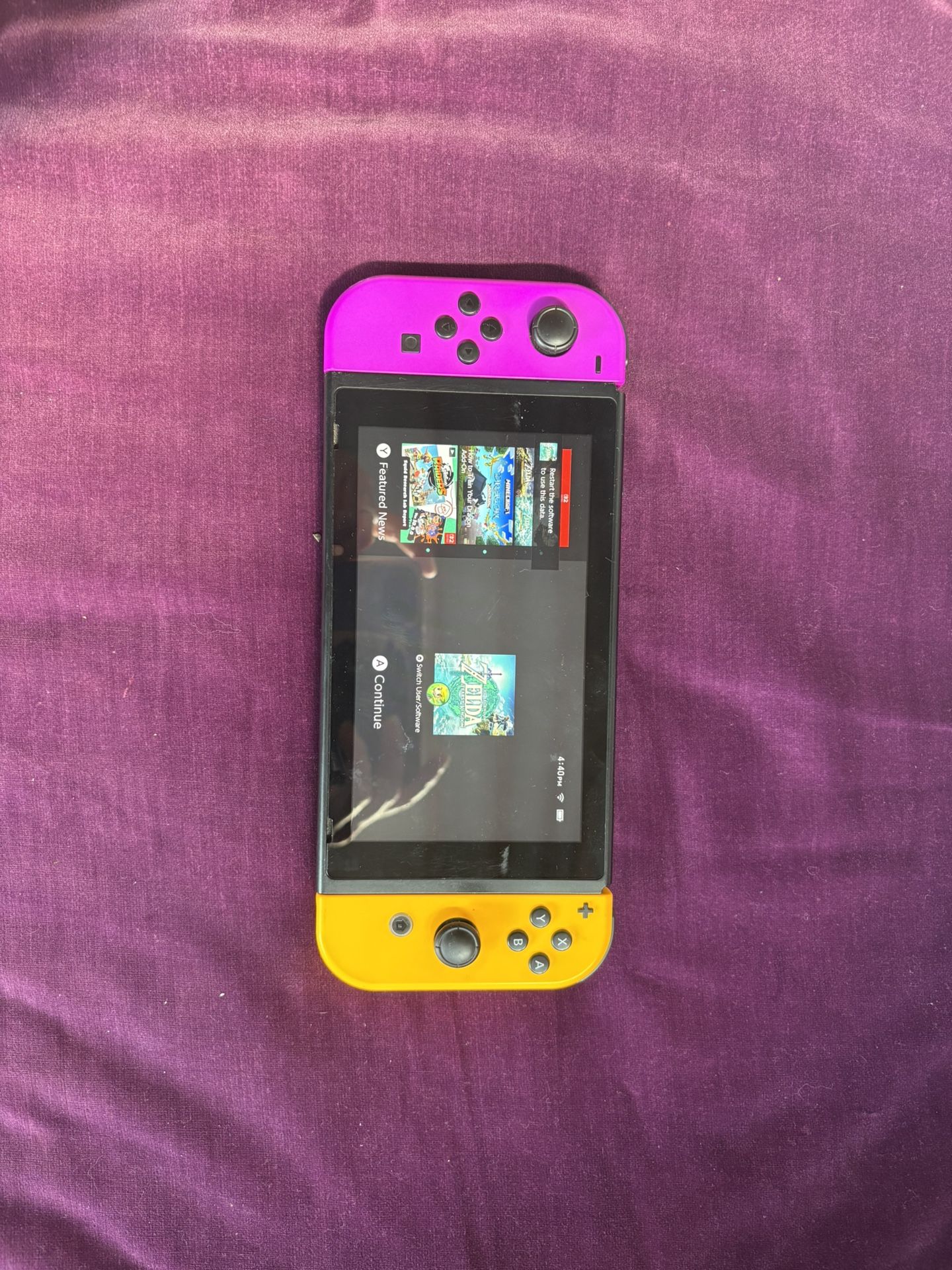 Nintendo switch (with Pro Controllers And Headset)