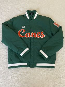 Adidas Miami Hurricanes Jacket Size Medium 