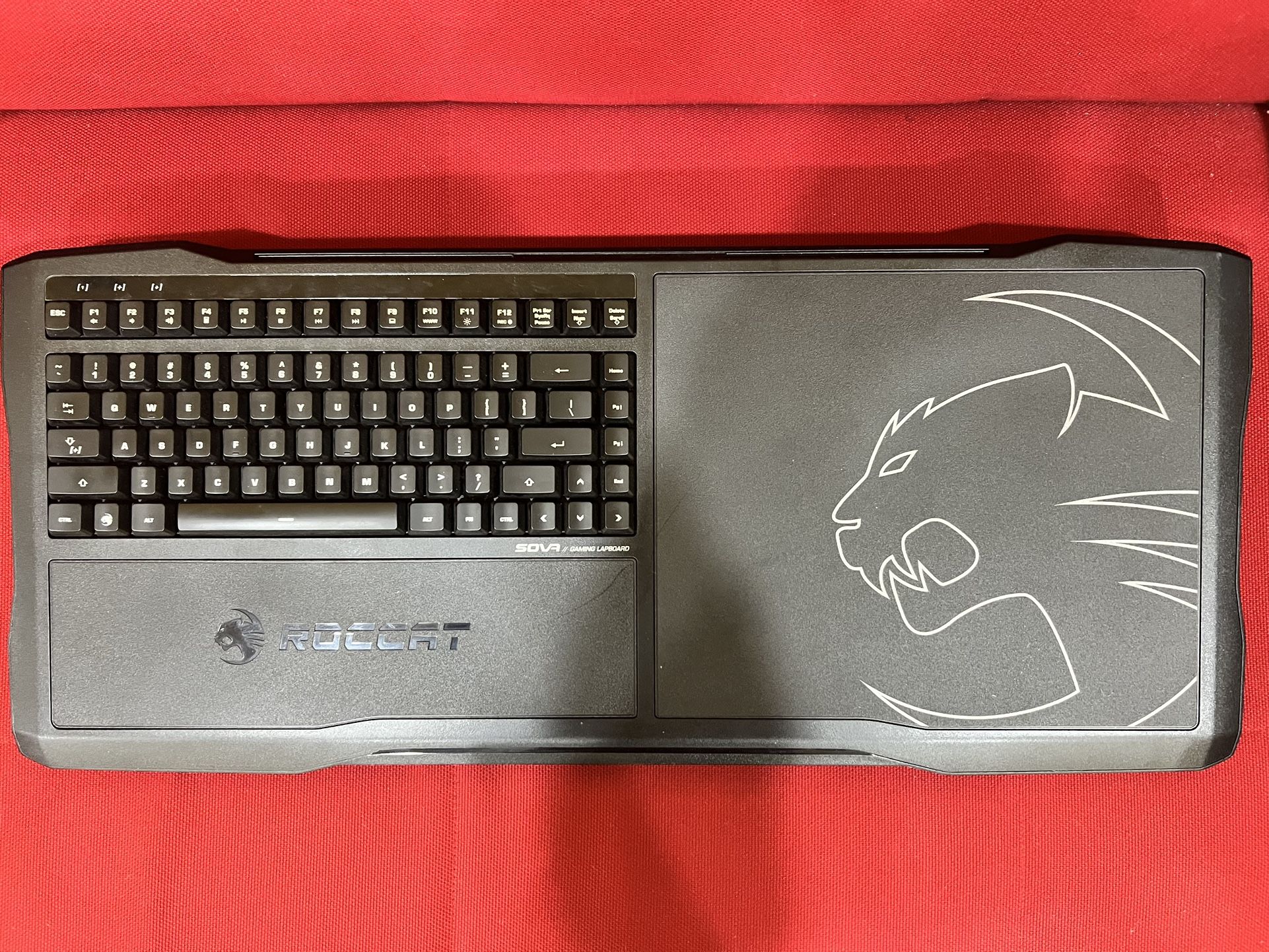 Roccat SOVA Gaming Lapboard/Keyboard & Razer Lancehead Gaming Mouse