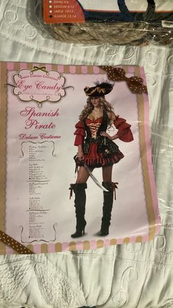 Eye Candy Spanish Pirate Deluxe Costume